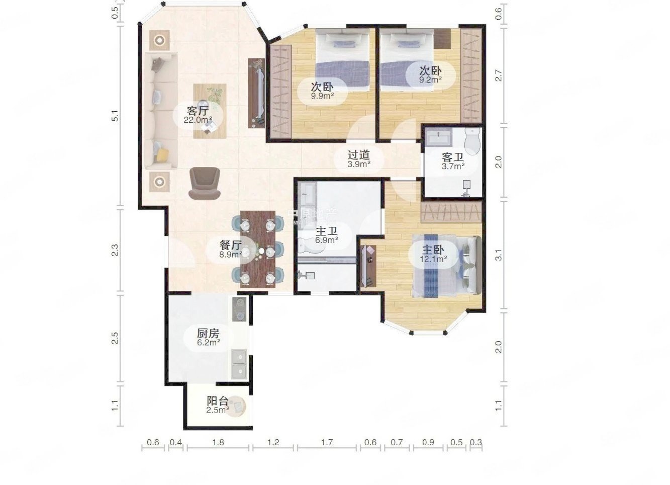 上海东方巴黎霞飞苑二手房房源图片