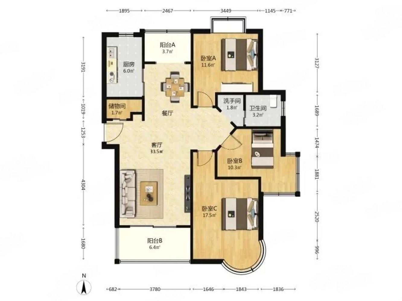 上海新凤城(公寓住宅)二手房房源图片