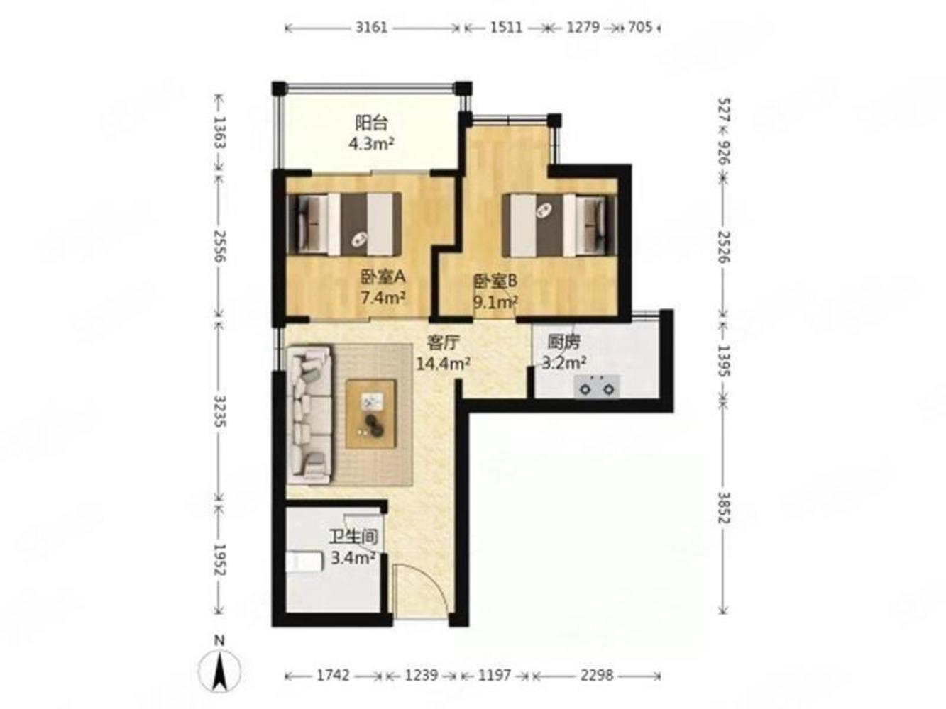 上海星纪元二手房房源图片