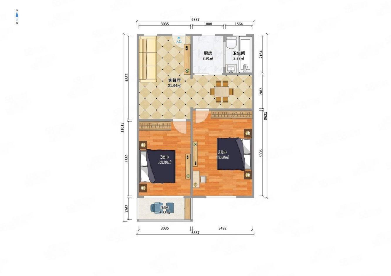 上海凤城六村二手房房源图片