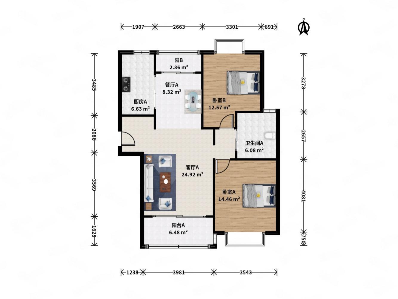 上海新凤城(公寓住宅)二手房房源图片