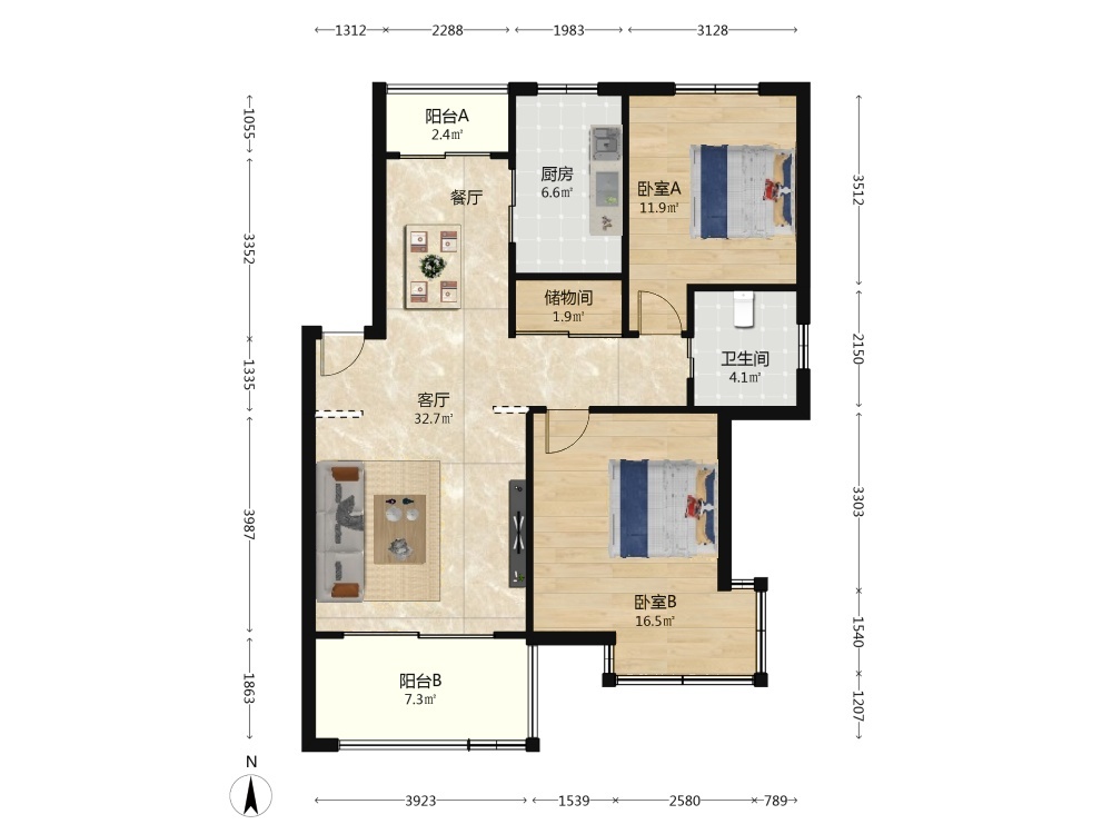 上海新城枫景二手房房源图片