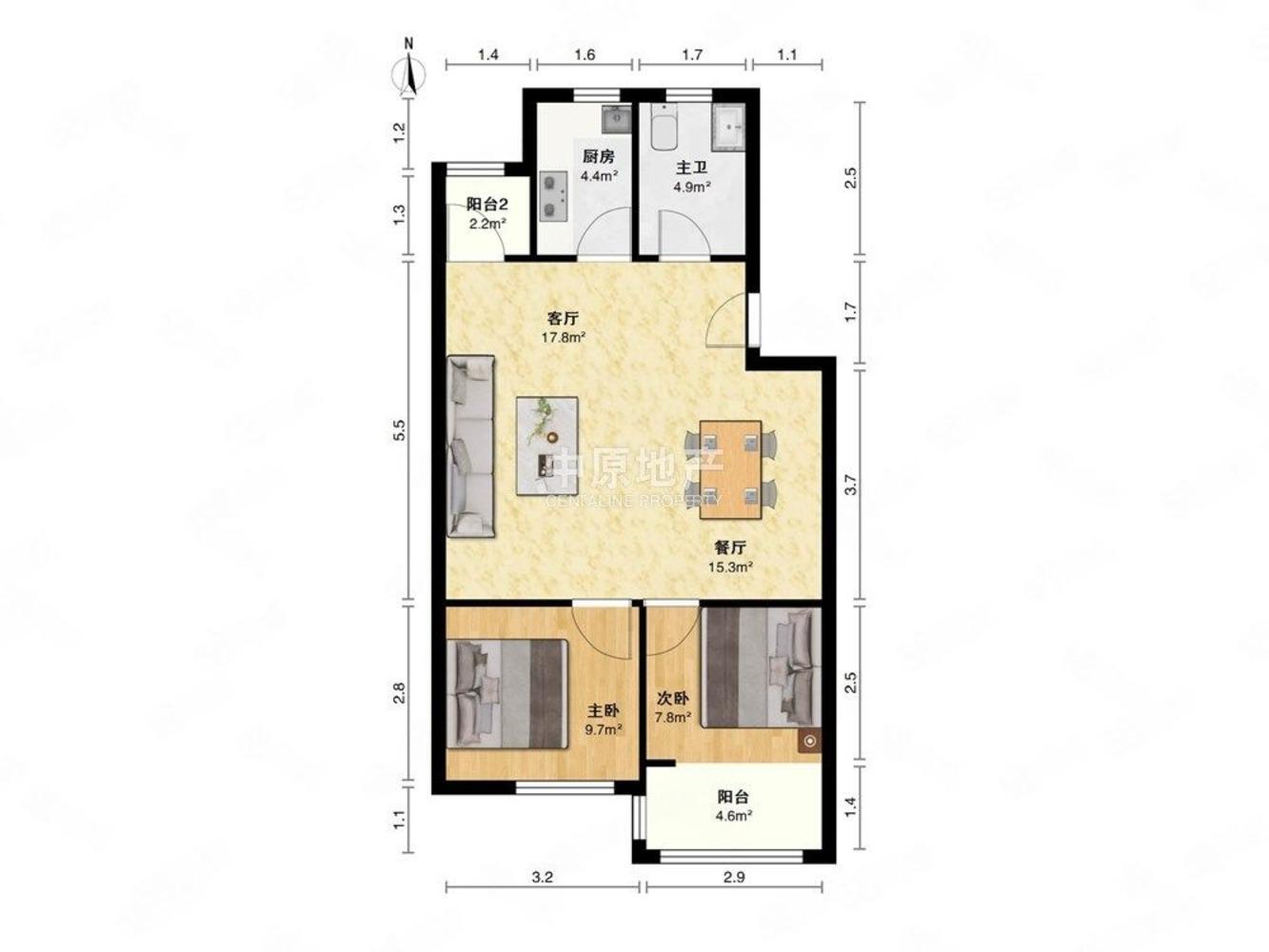 上海新江浦公寓二手房房源图片