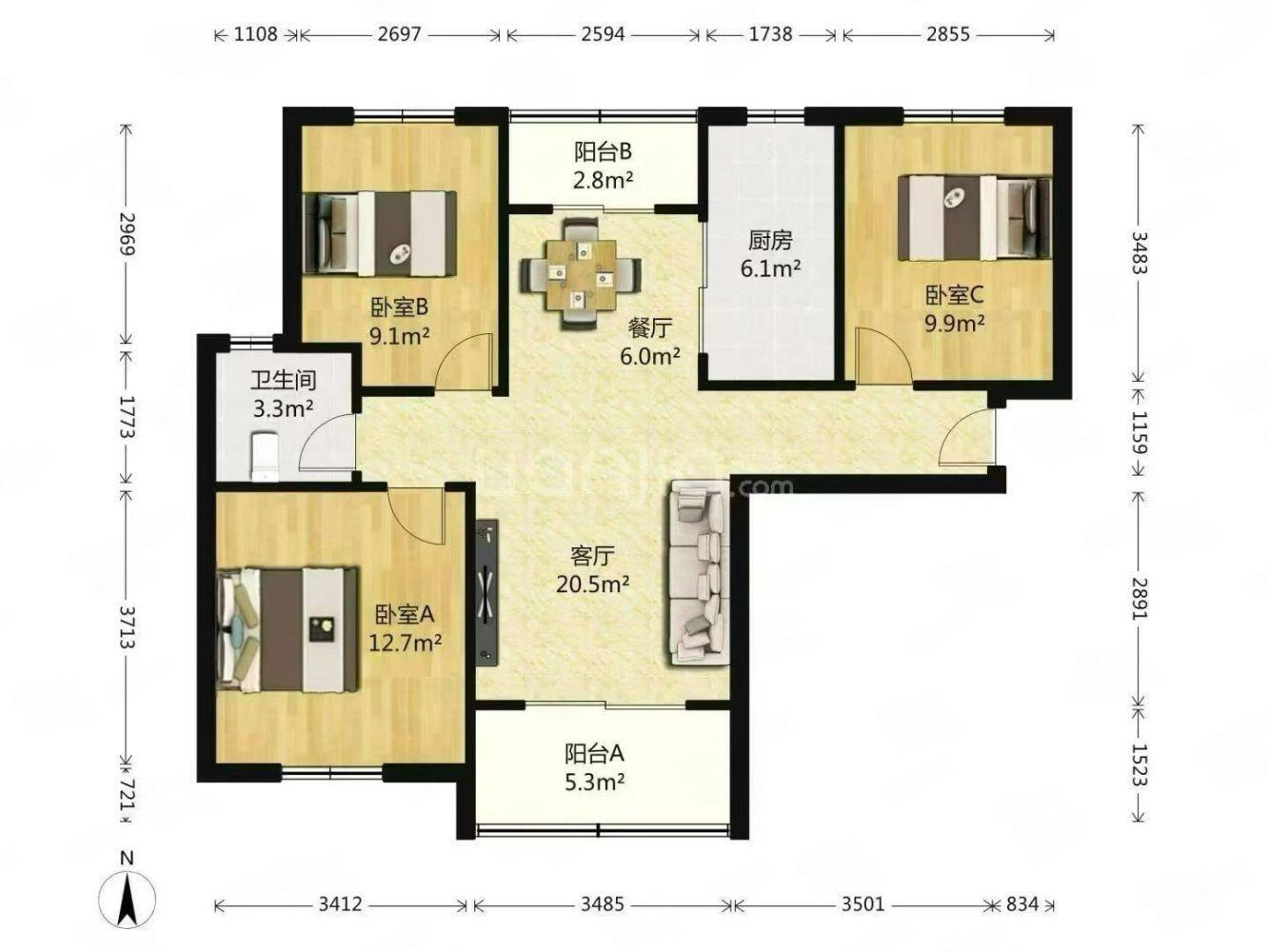 上海顾锦佳苑二手房房源图片