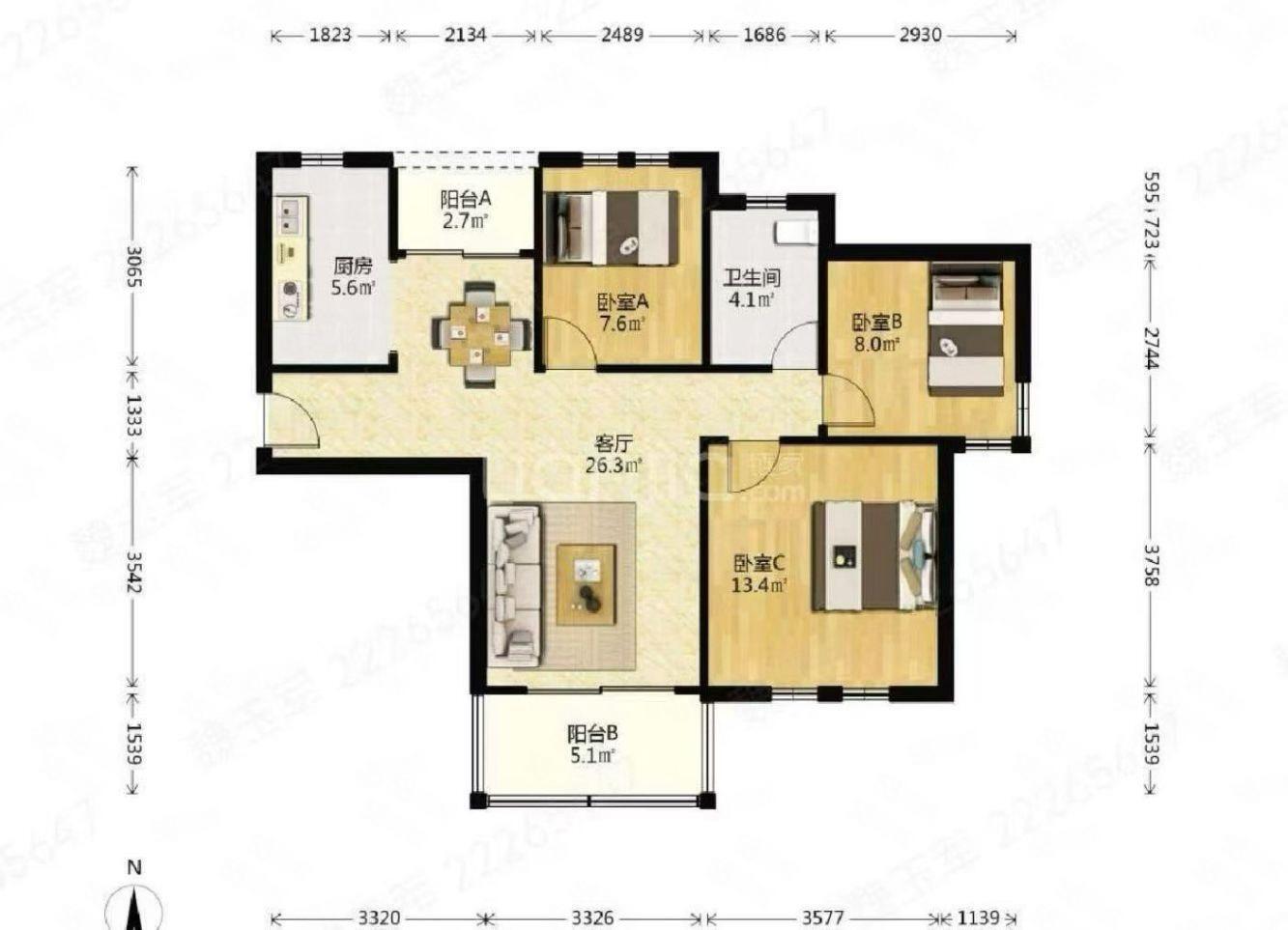 上海金海华城华彩新苑二手房房源图片