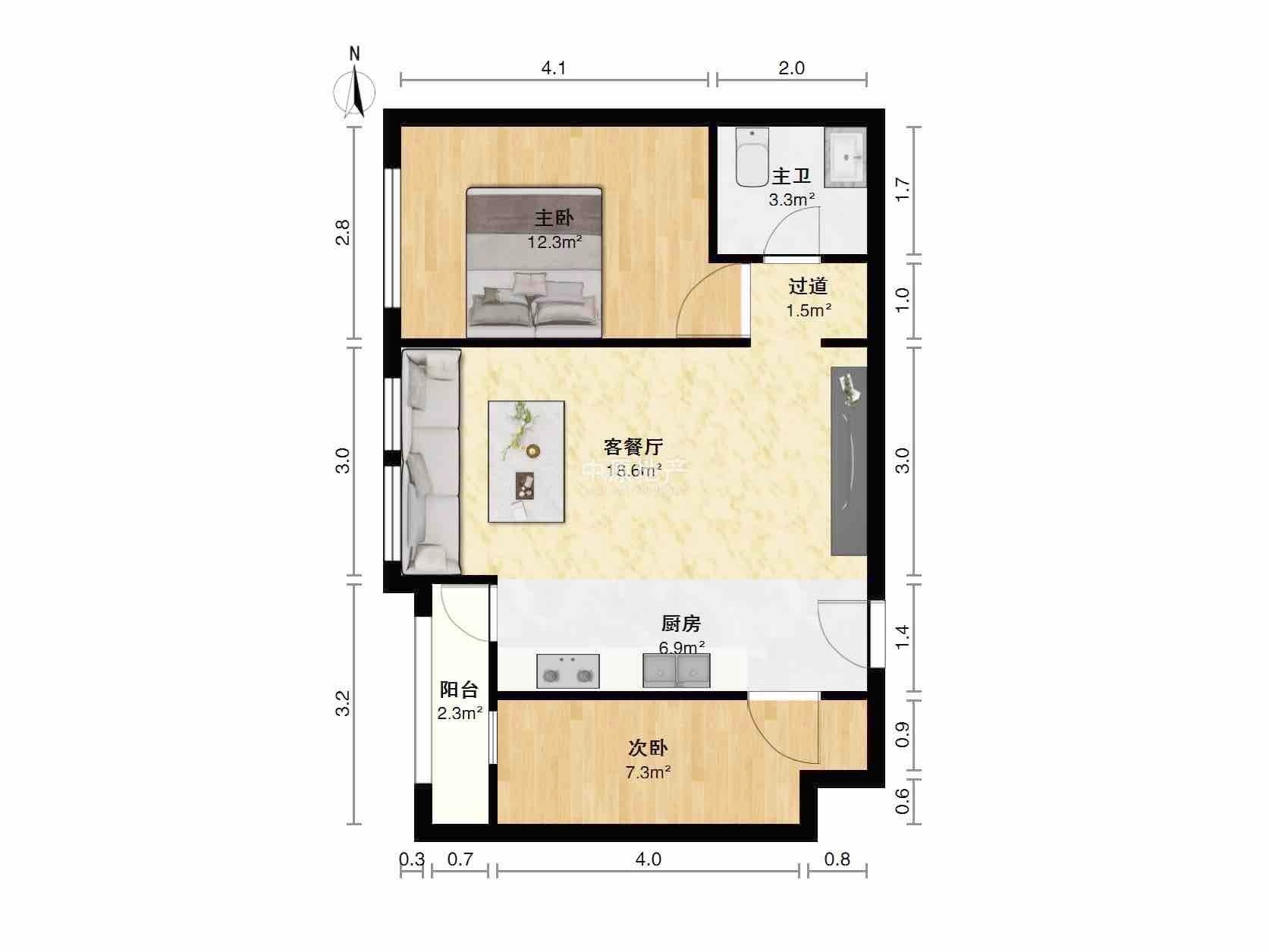 上海梧桐花园B座二手房房源图片