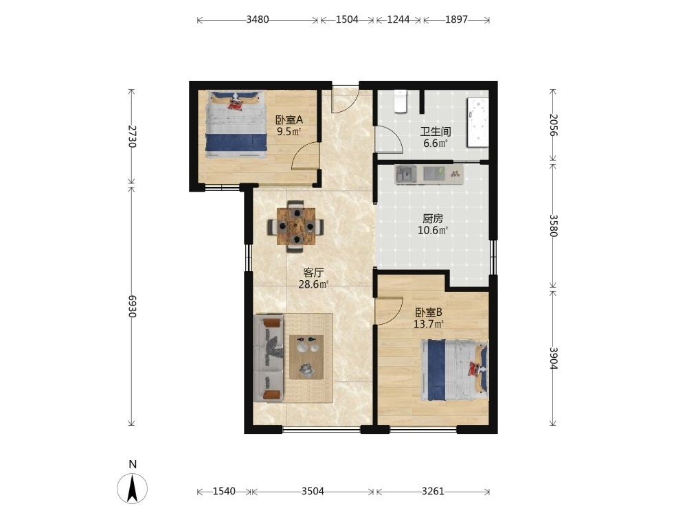 沈阳世茂新五里河二手房房源图片