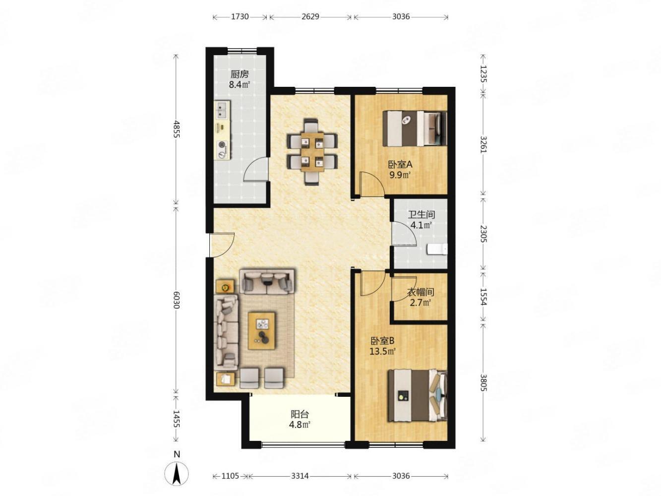 沈阳世茂五里河二手房房源图片