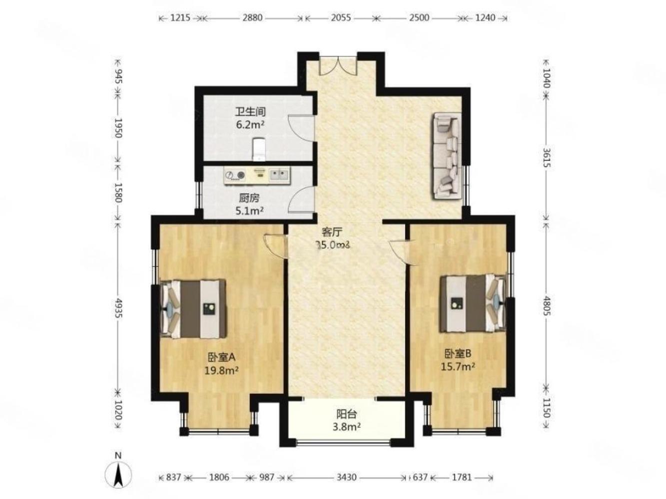 沈阳世茂五里河二手房房源图片
