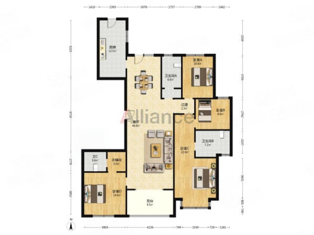 沈阳世茂五里河二手房房源图片