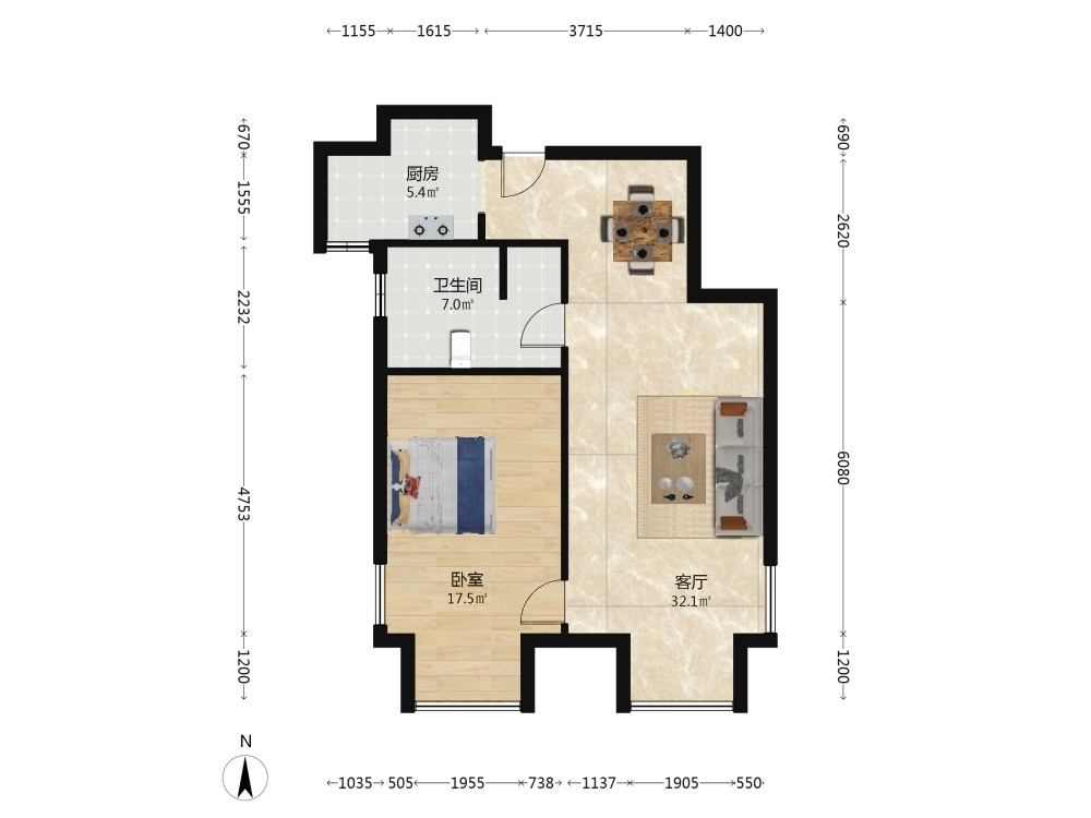 沈阳世茂新五里河二手房房源图片