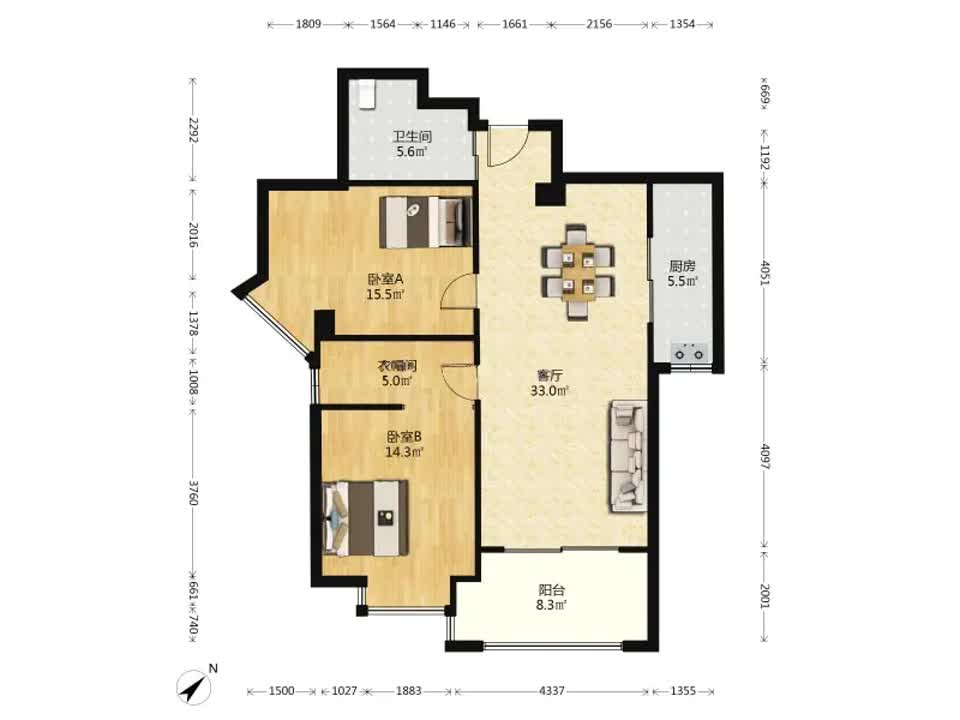 武汉常阳永清城二手房房源图片