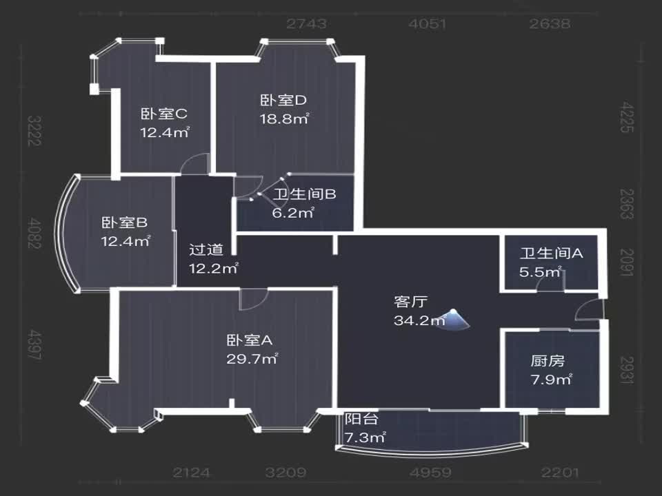 武汉汉口滨江公馆二手房房源图片