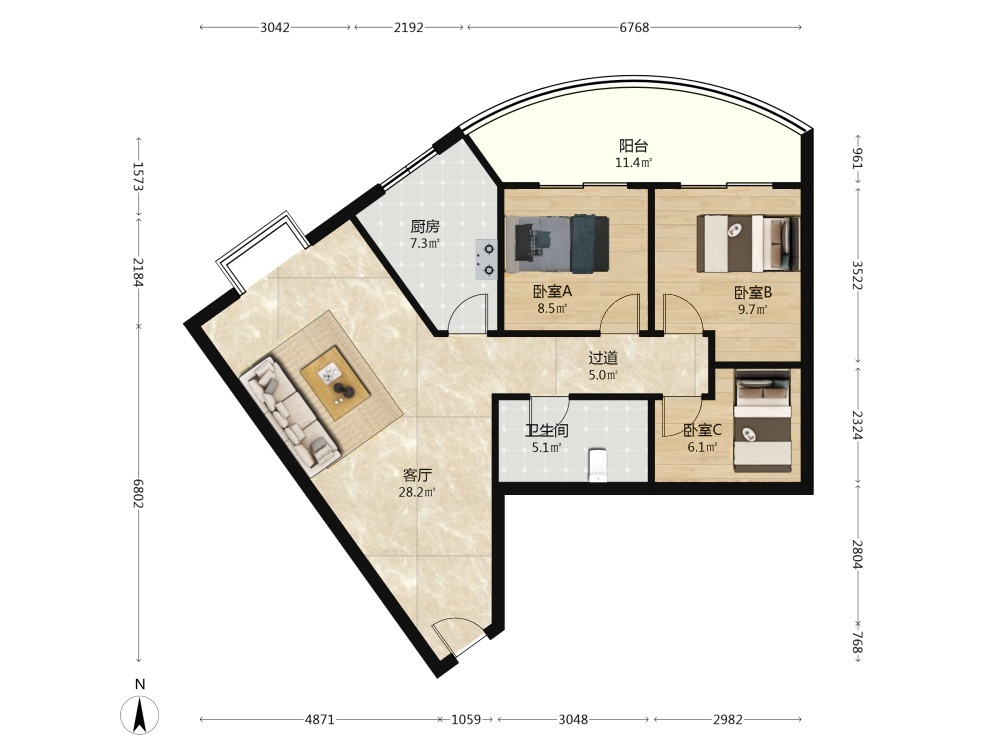 武汉未来家园二手房房源图片