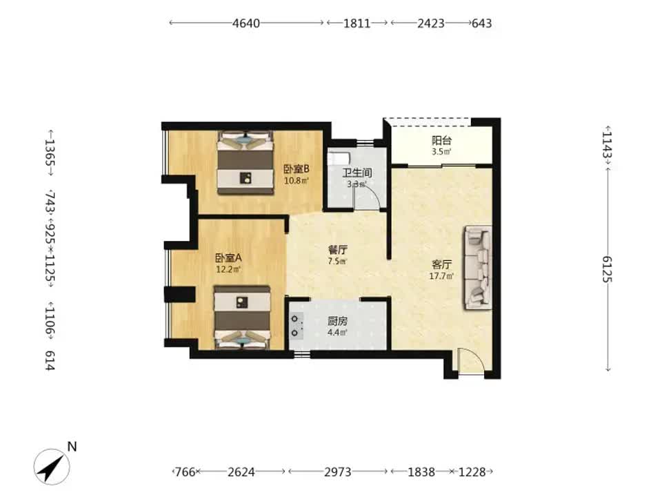 武汉福星惠誉育才里二手房房源图片