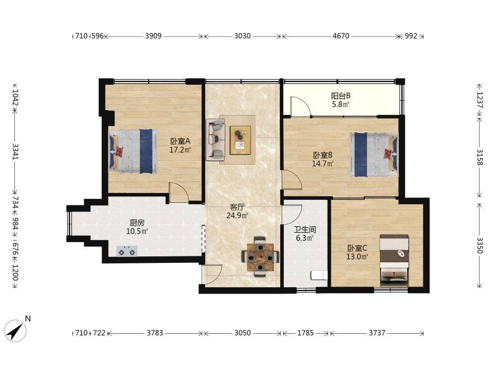武汉华清社区二手房房源图片