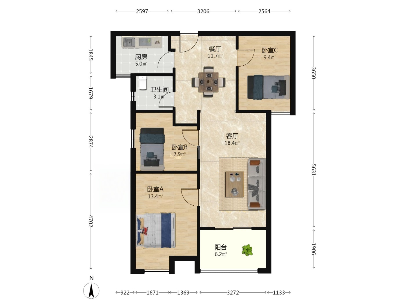 武汉丹亭懿府二手房房源图片