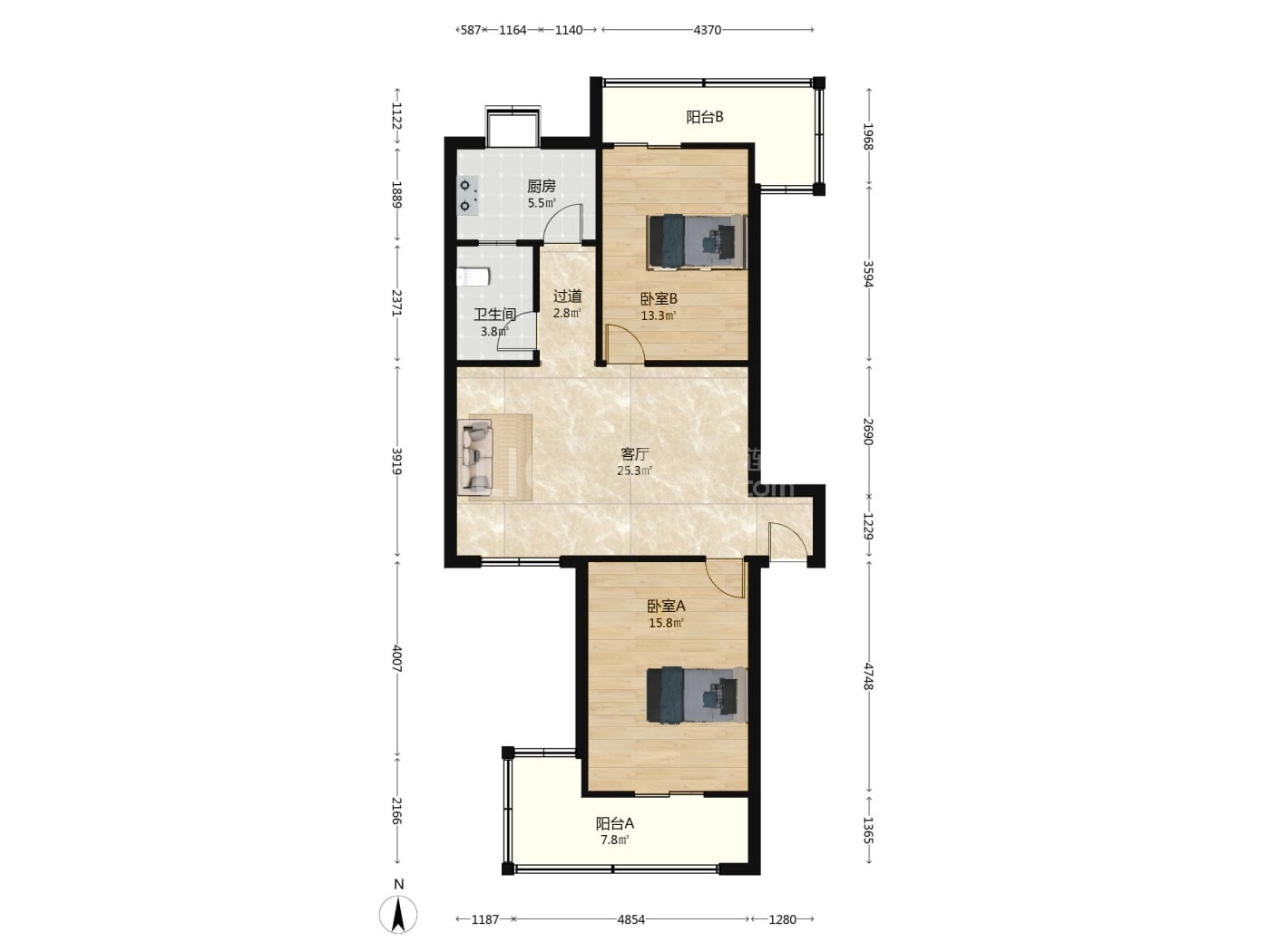 武汉华电政府小区二手房房源图片