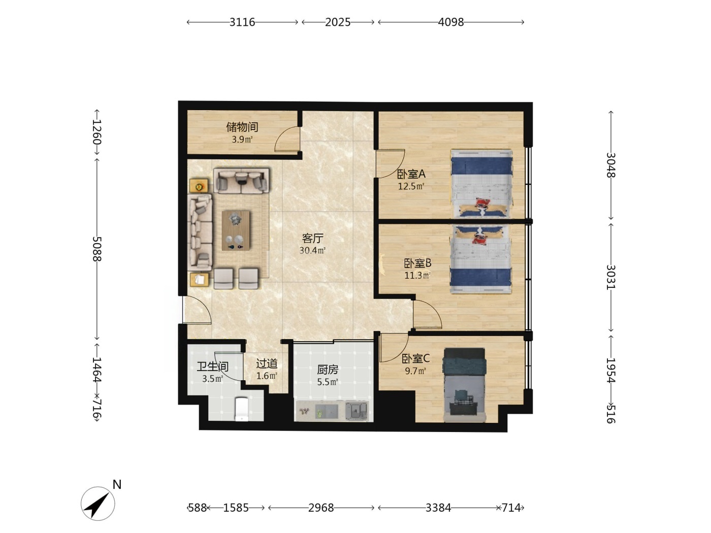 武汉怡东大厦二手房房源图片