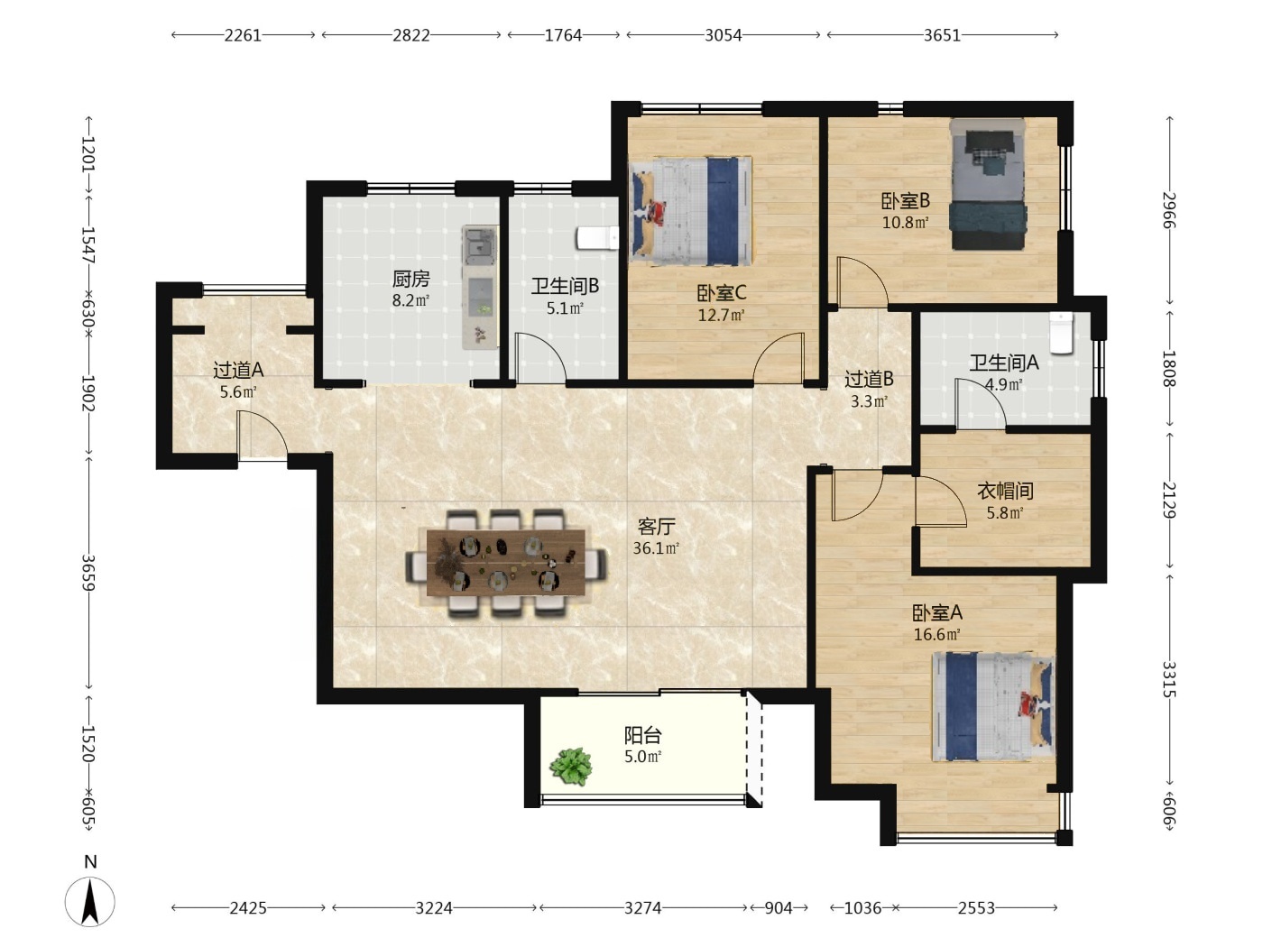 武汉融科天城二期二手房房源图片