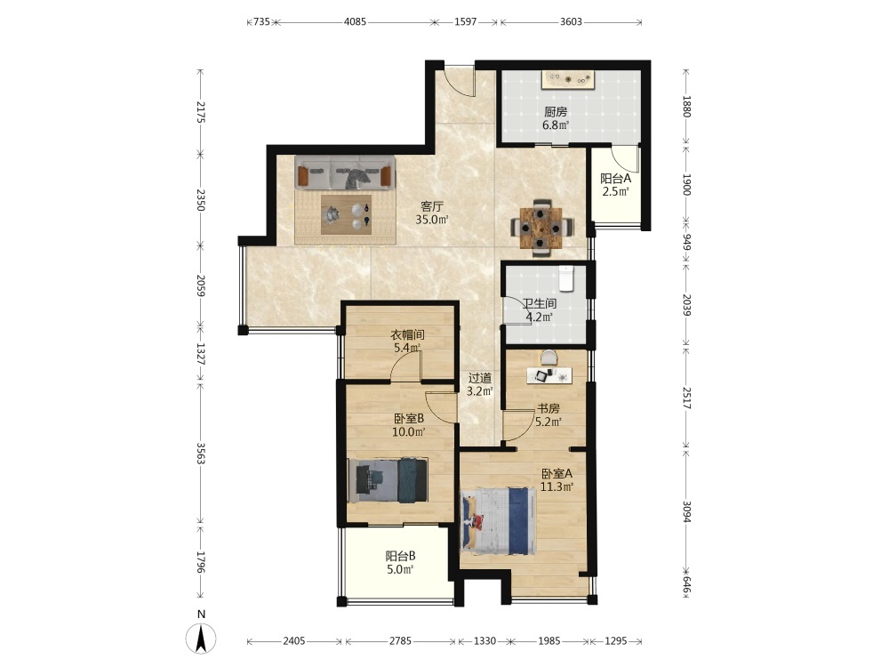 武汉融科天城一期二手房房源图片