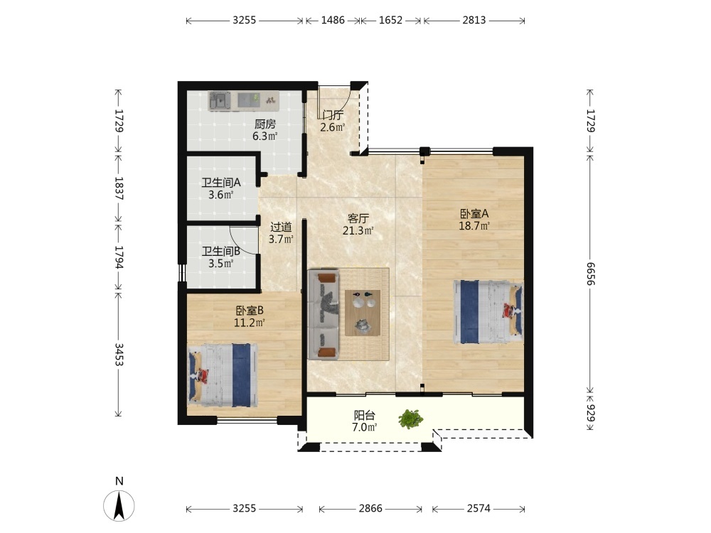 武汉华发外滩首府二手房房源图片