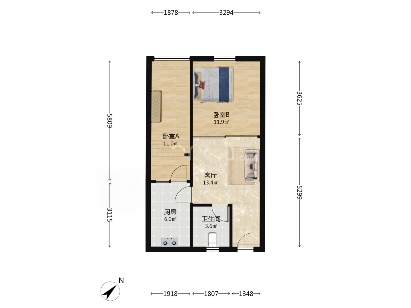 武汉华清园二手房房源图片