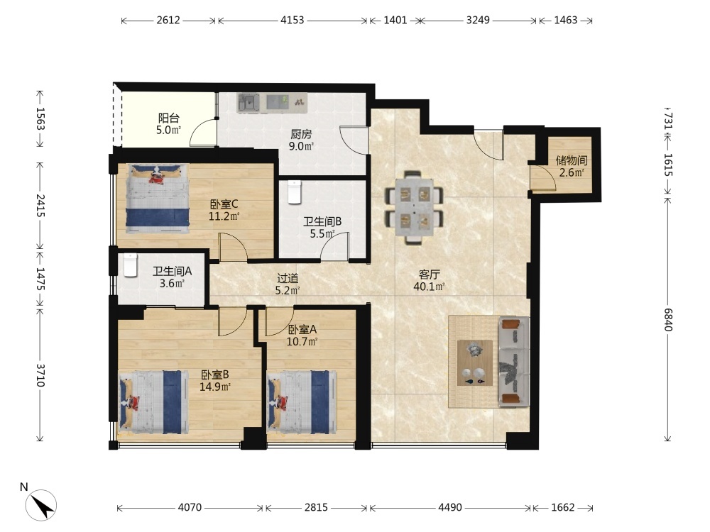 武汉时代广场(江岸区)二手房房源图片
