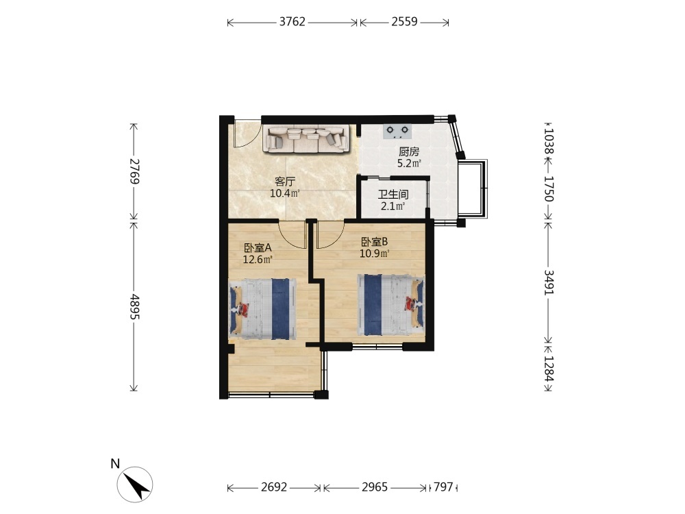 武汉华清社区二手房房源图片