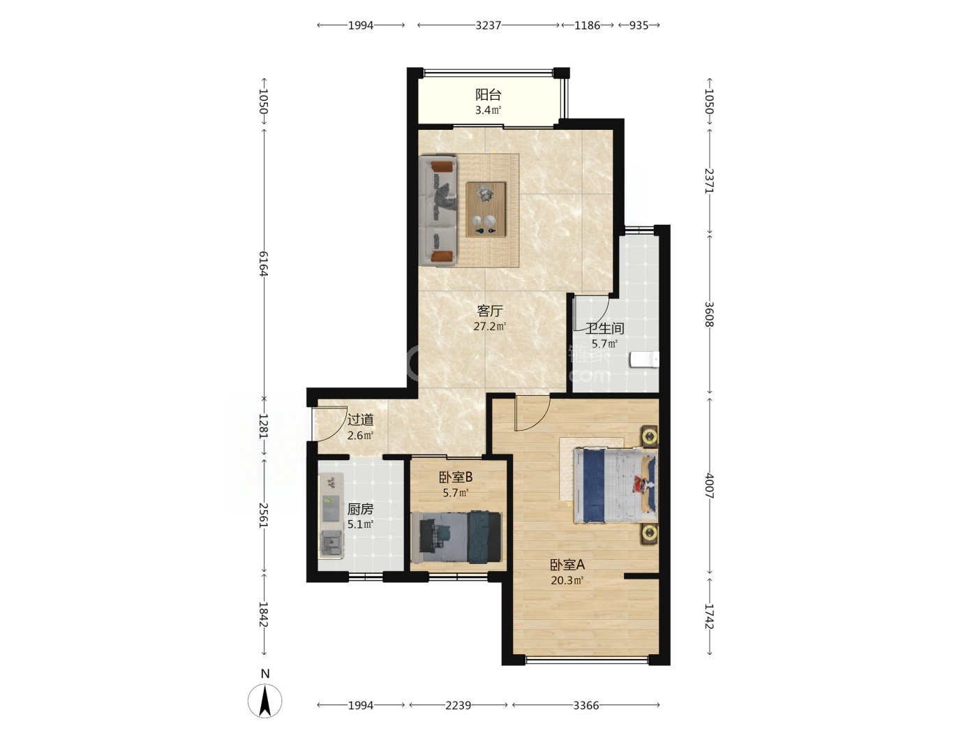 武汉三阳金城二手房房源图片