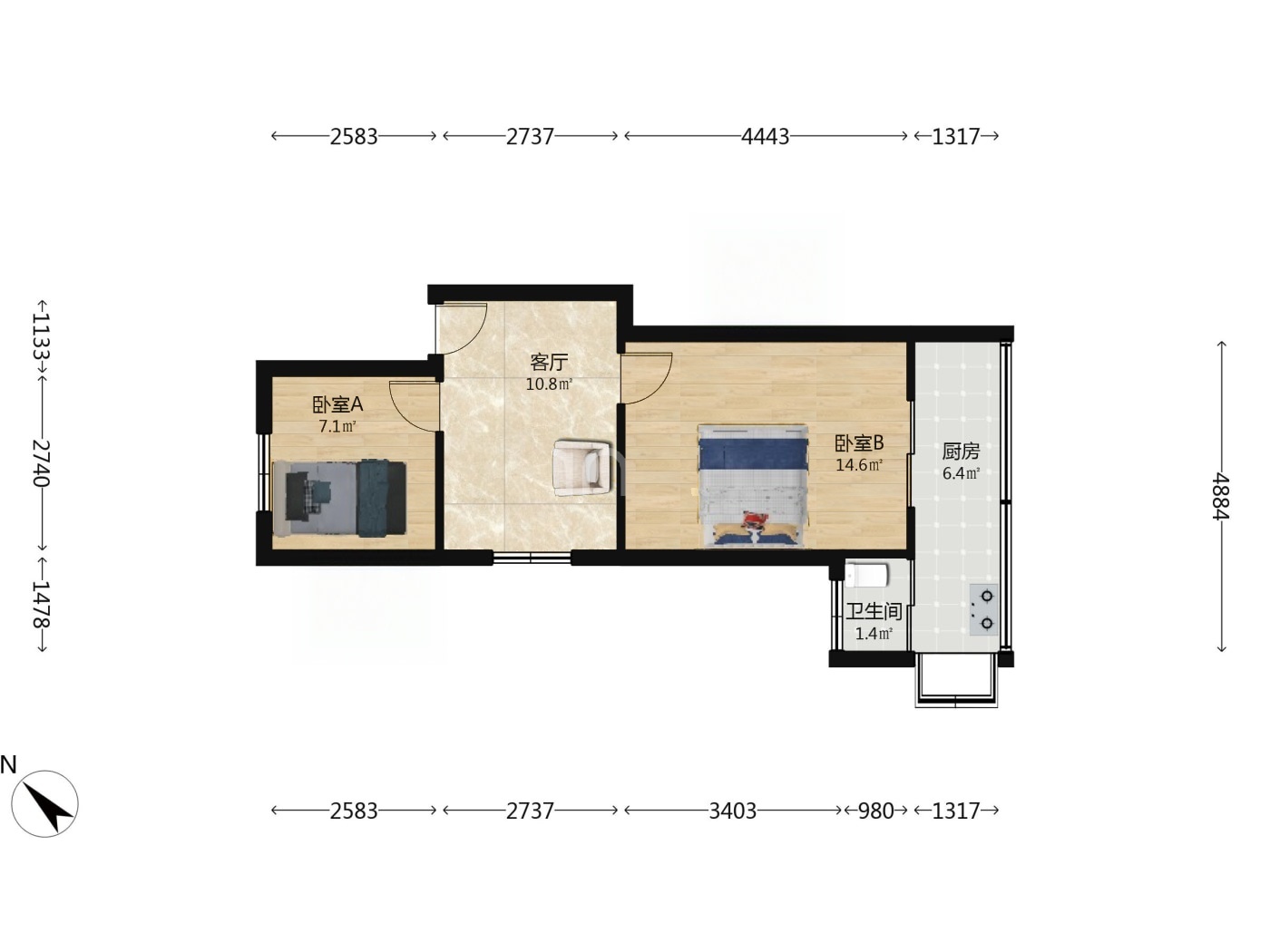 武汉塘新社区二手房房源图片