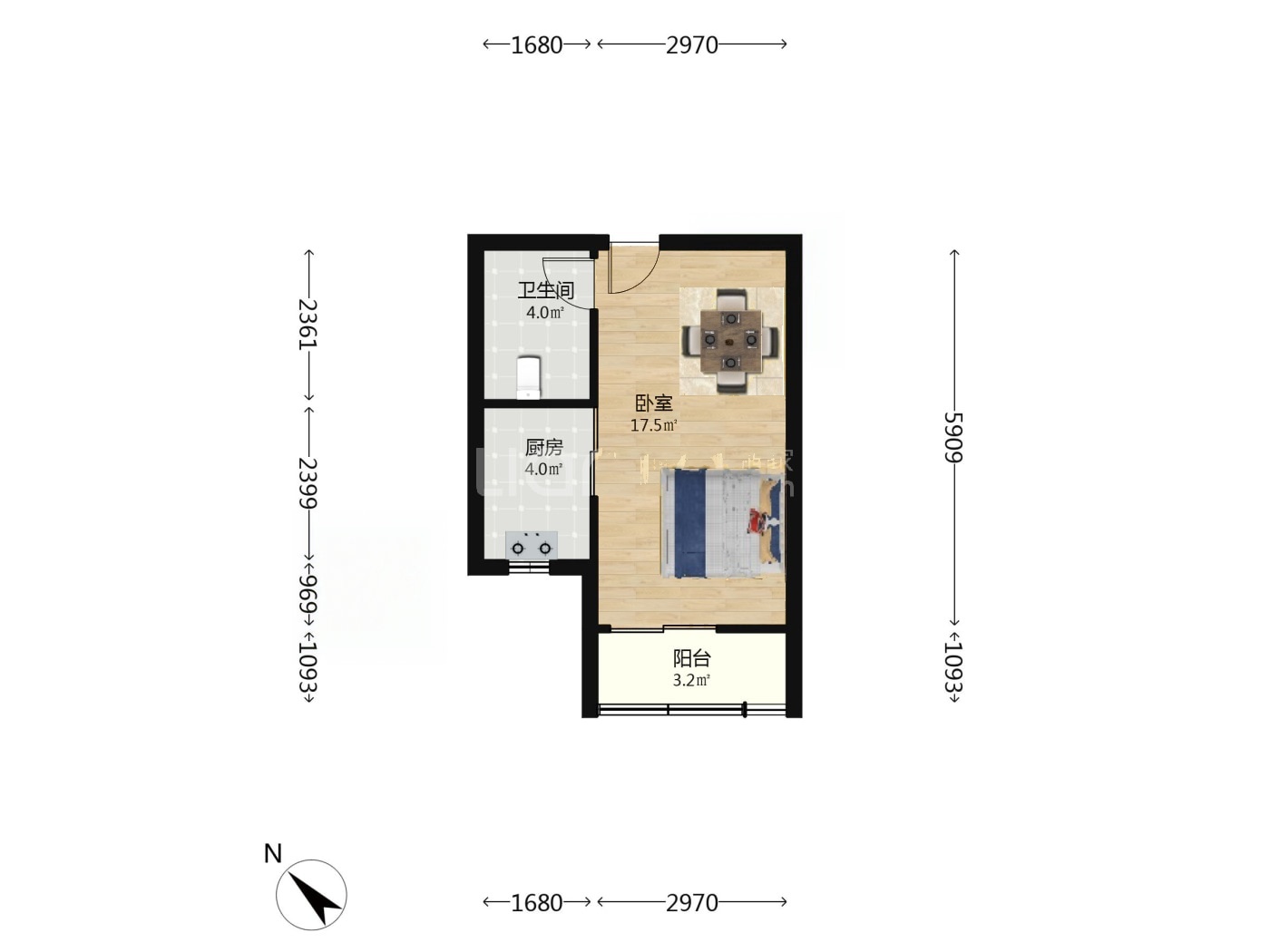 武汉融科天城五期二手房房源图片