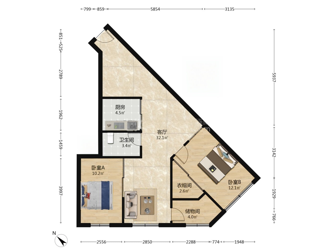 武汉邮局小区二手房房源图片