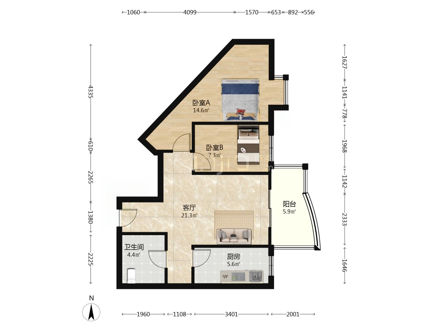 武汉未来家园二手房房源图片