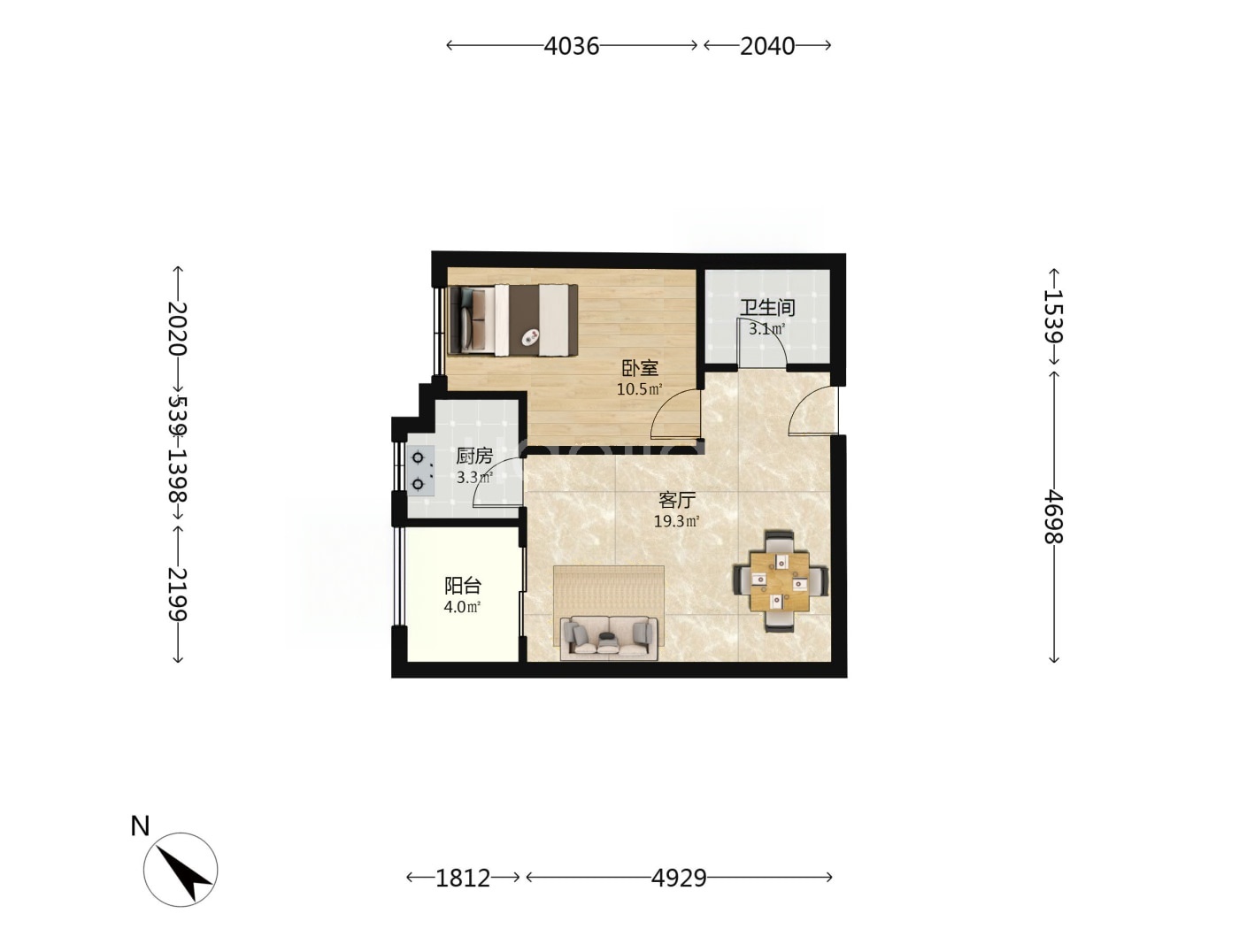 武汉中城国际二手房房源图片