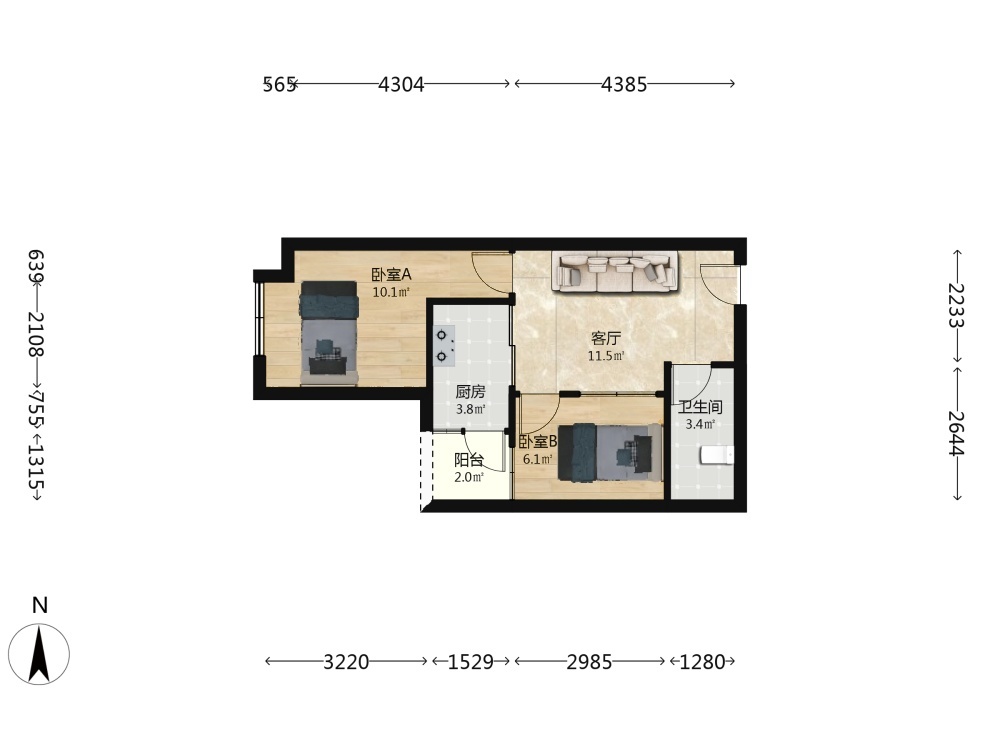 武汉新长江国际二手房房源图片