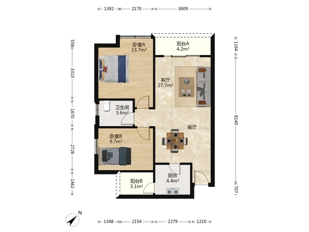 武汉新长江国际二手房房源图片