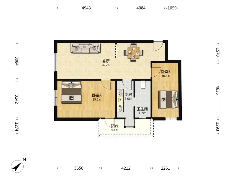 武汉三阳社区二手房房源图片
