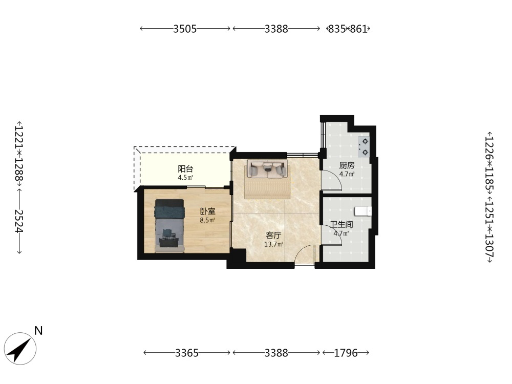 武汉兰陵大公馆二手房房源图片