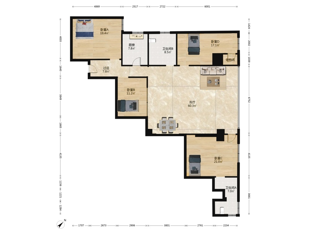 武汉江景大厦二手房房源图片