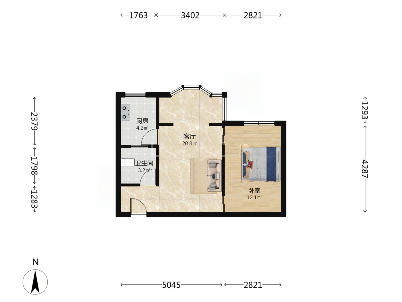 武汉六合新界二手房房源图片