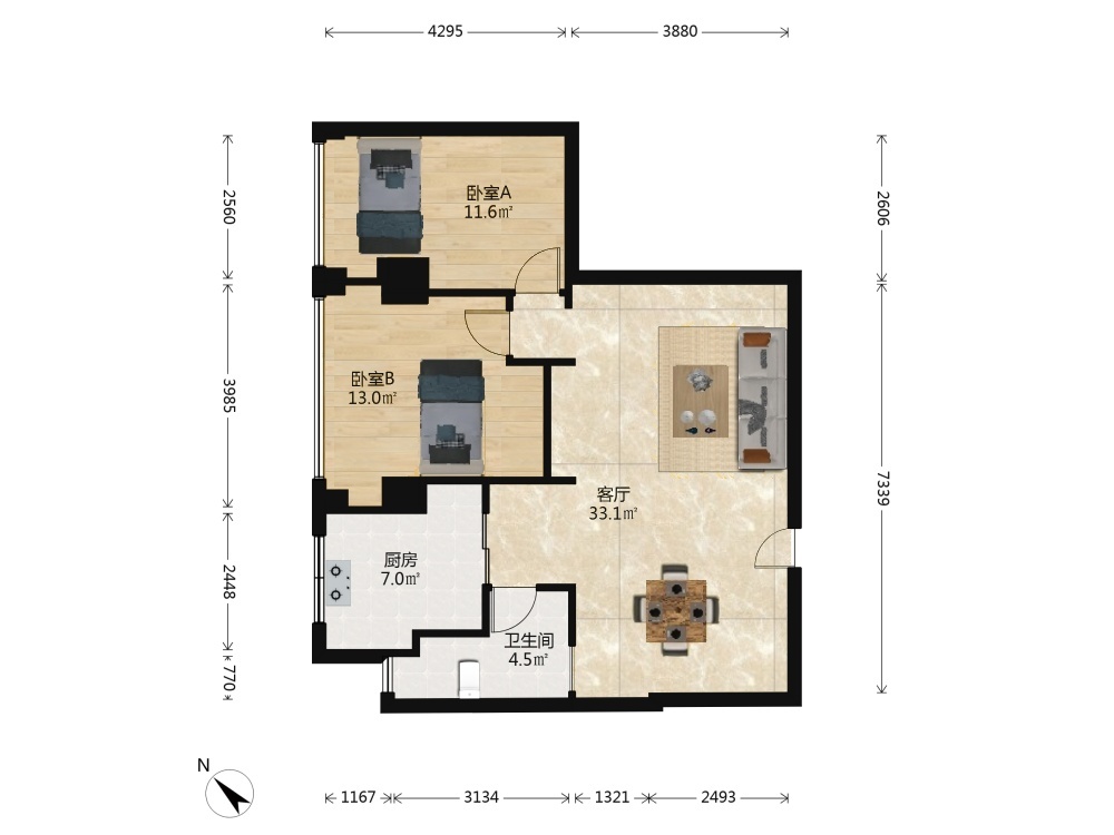 武汉中原大厦二手房房源图片