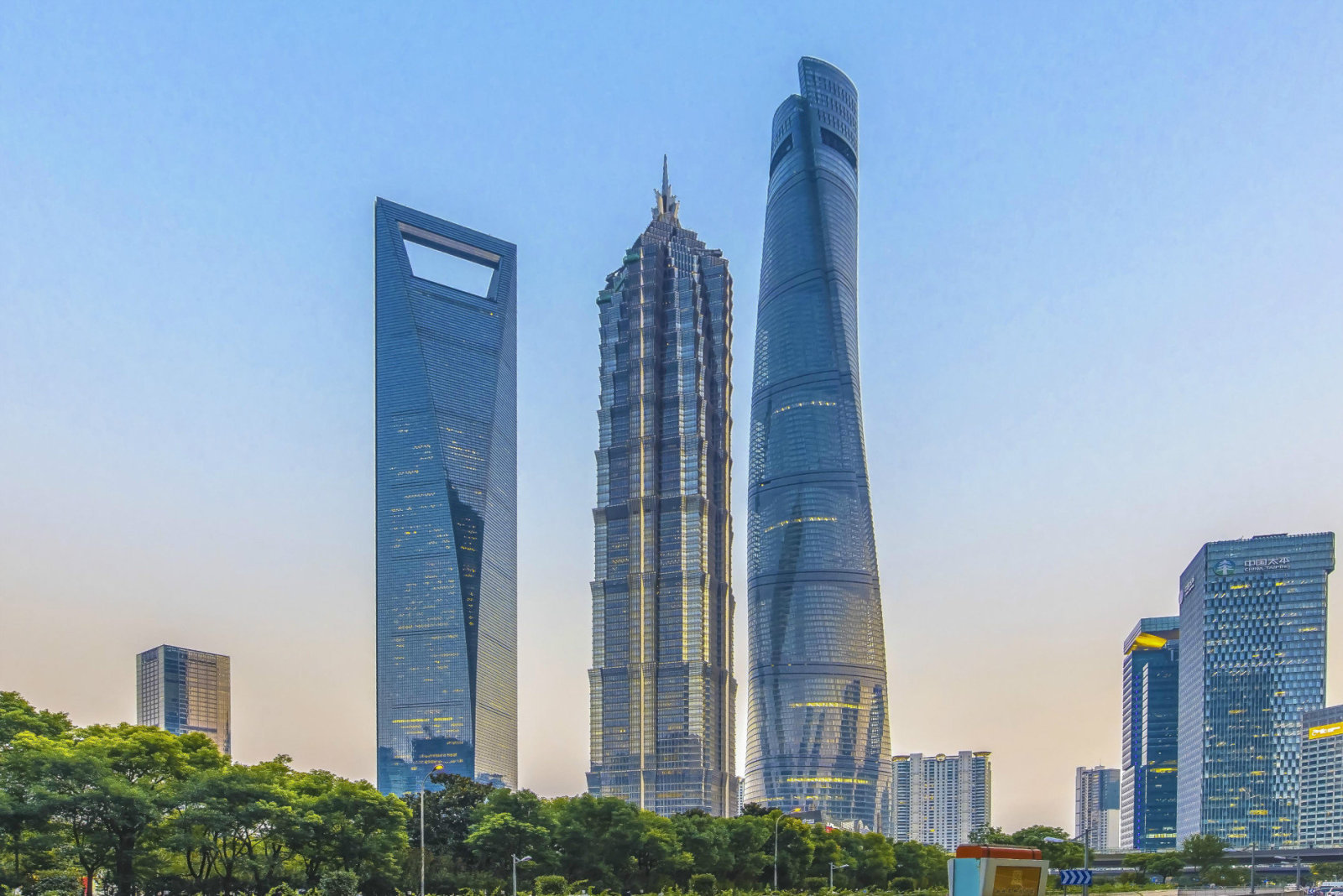 上海环球金融中心照片图片